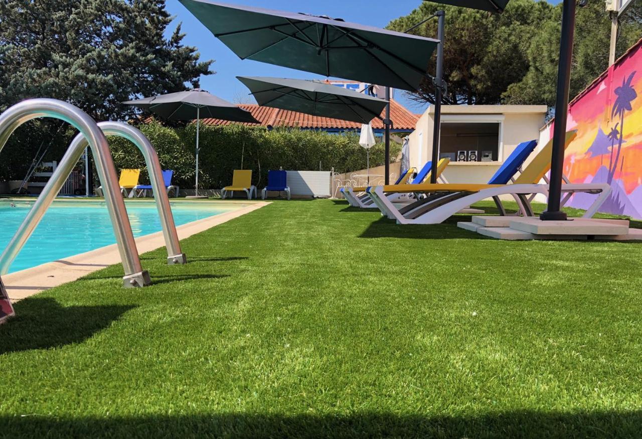 Hotel Des 4 Vents "Esprit Camargue" Aigues-Mortes Eksteriør bilde