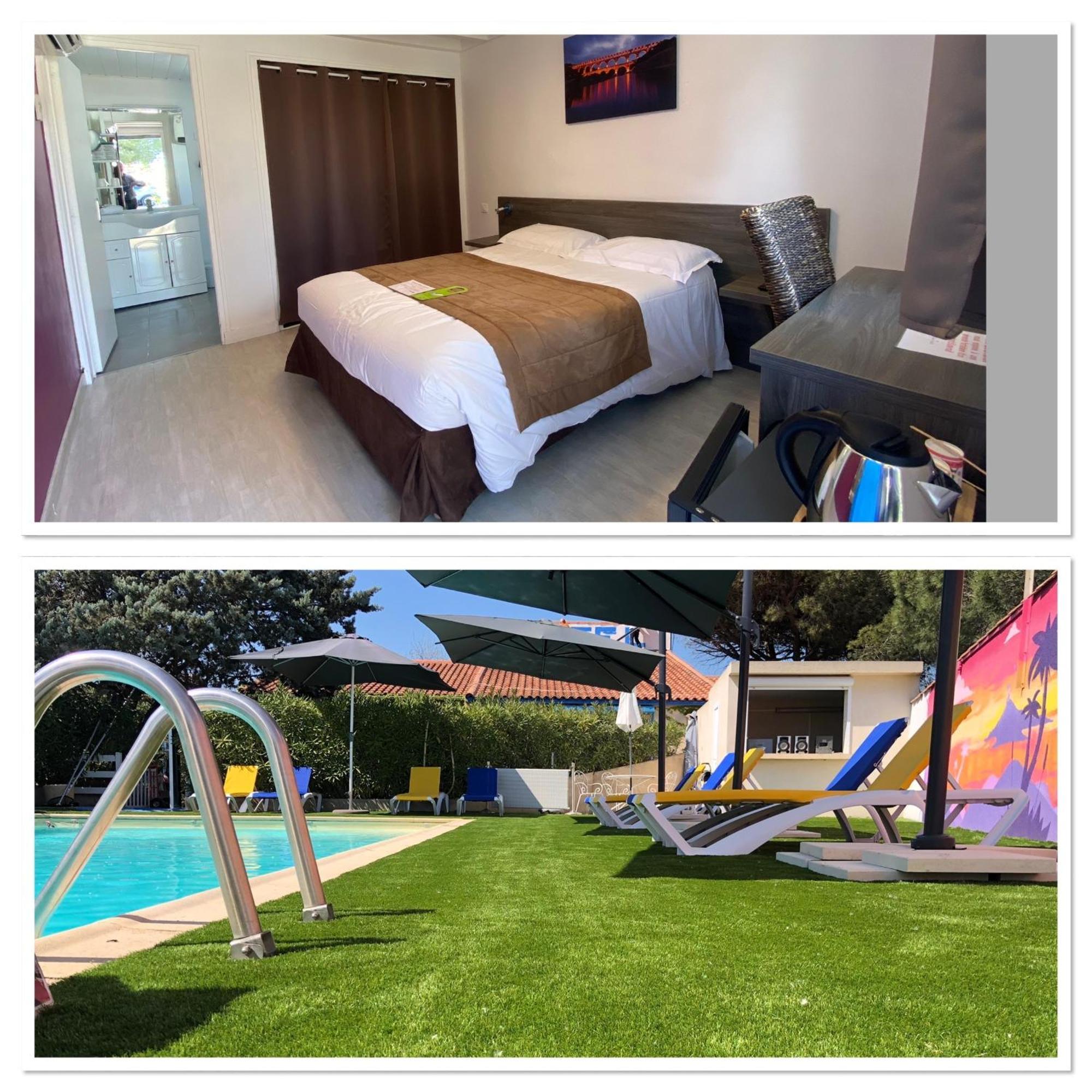 Hotel Des 4 Vents "Esprit Camargue" Aigues-Mortes Eksteriør bilde