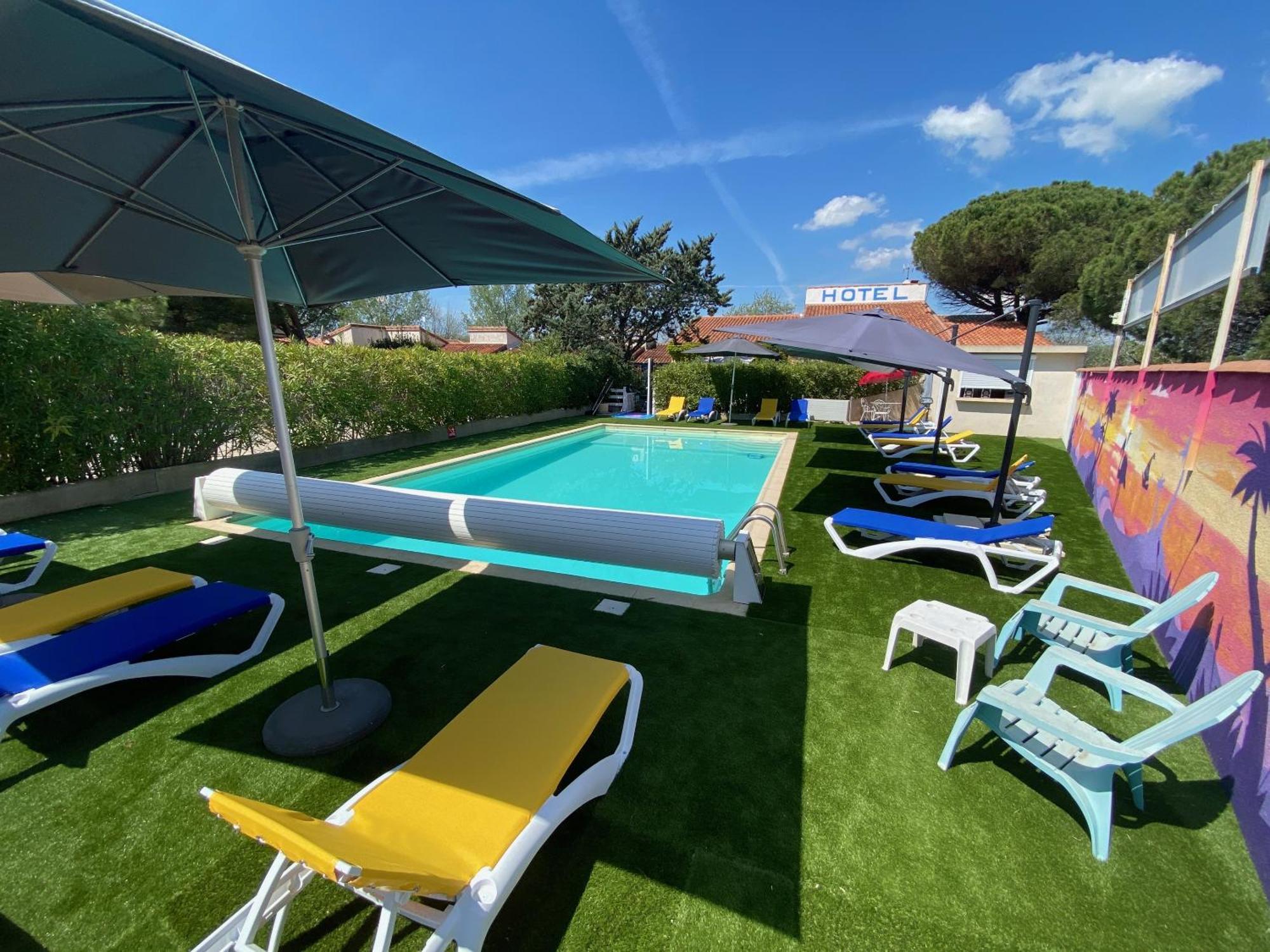 Hotel Des 4 Vents "Esprit Camargue" Aigues-Mortes Eksteriør bilde